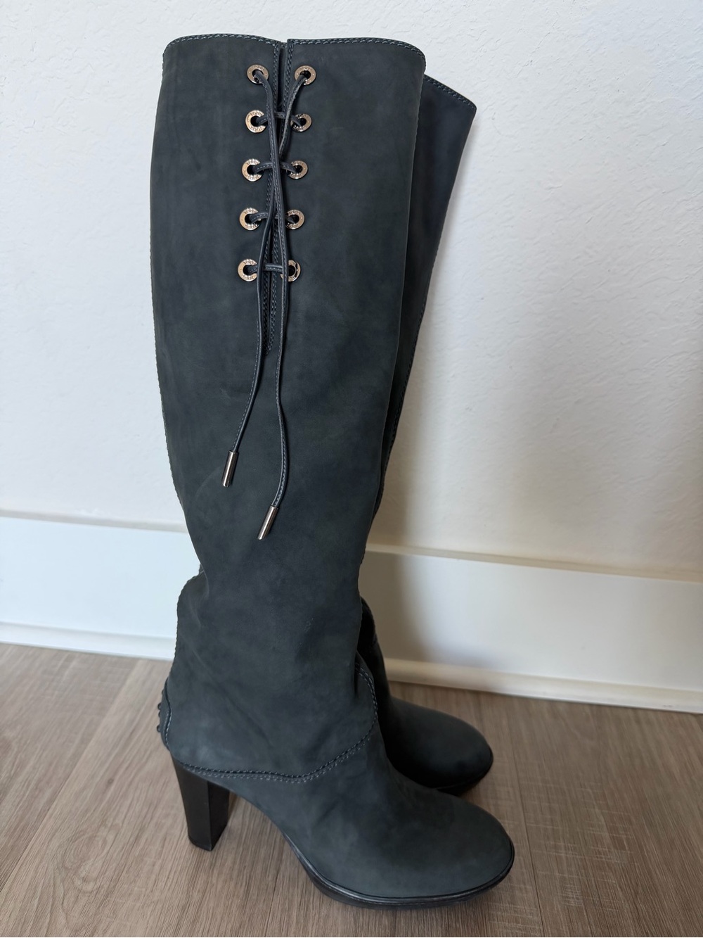 Authentic Tod’s Italian Designer Suede Knee-High Boots EU 39
